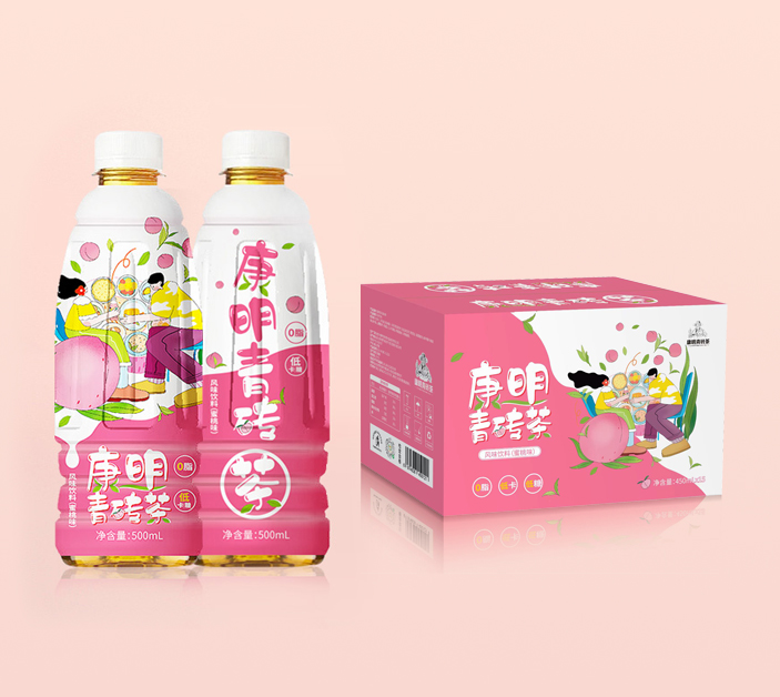 康明青砖茶瓶装